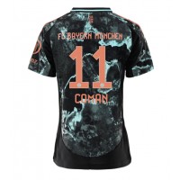 Camiseta Bayern Munich Kingsley Coman #11 Segunda Equipación Replica 2024-25 para mujer mangas cortas